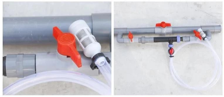 Plastic Fertilizer Ozone Venturi Injector for Drip Irrigation