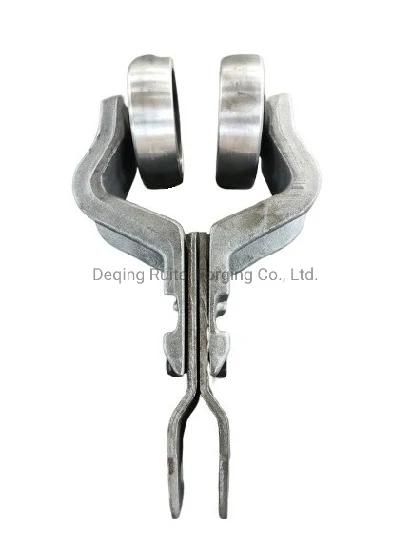 China Factory of Drop Forged Overhead Monorail I Beam Conveyor Bracket Chain Trolley ...