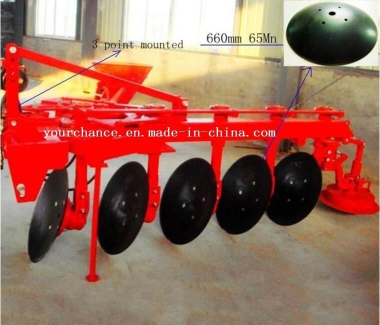 1ly (SX) -525 5 Discs 1.25m Working Width Heavy Duty Two Way Hydraulic Reversible Disc Plough for 100-120HP Tractor
