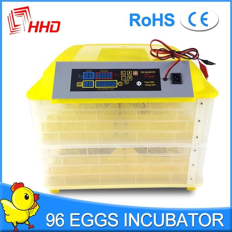 Hhd 96 Eggs Automatic Egg Incubator for Sale (YZ-96)