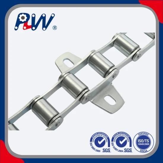 Heavy Duty Stainless Steel Agricultural Conveyor Chain with Attachment