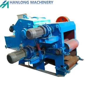 Drum Wood Chipper Chaff Cutter Production Line Woodworking Machinery for Producing Wood ...