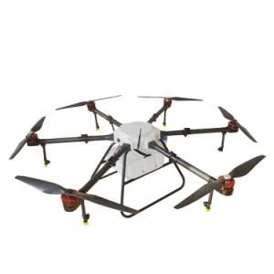 Carbon Fiber Frame Six Axis 22kg RC Agricultural Unmanned Spraying Drone