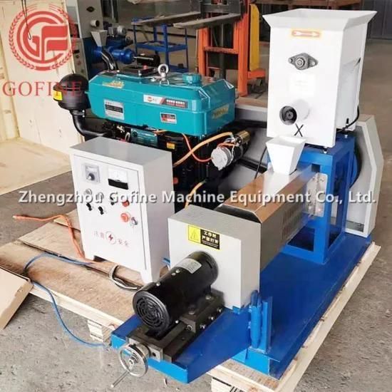 Low Price Floating Fish Feed Extruding Machine Shrimp Feed Making Line