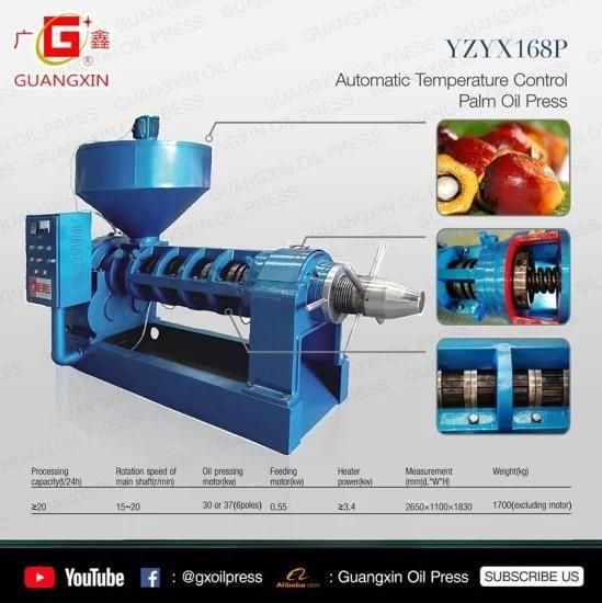 New Technology 20tpd Oil Mill Plant Palm Fruit Extraction Machine