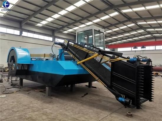 Automatic River Aquatic Weed Rubbish Collection Harvester