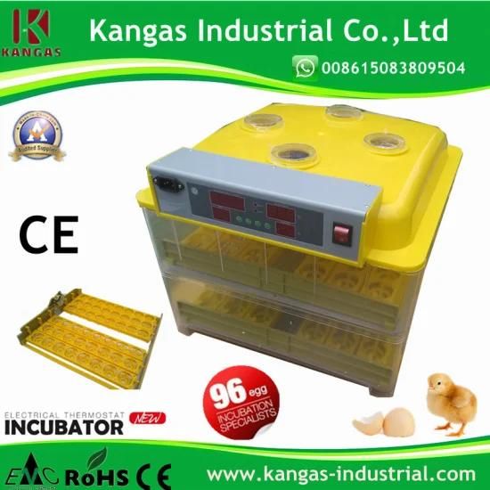 Capacity of 96 Eggs Best Price Automatic Egg Incubator
