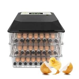 High Quality Full Automatic Small Poultry Chicken Egg Incubator for 56-200 Eggs