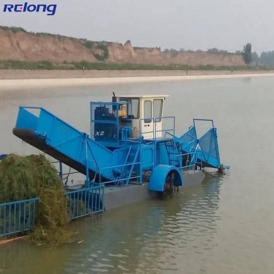 Customized Water Plant Grass Harvester Moving Boat