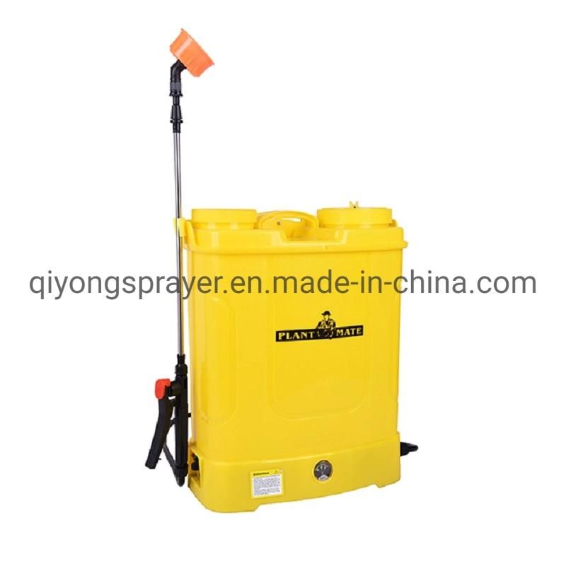 22L Battery Operated Spray Pump Rechargeable Electric Knapsack Agricultural Sprayer