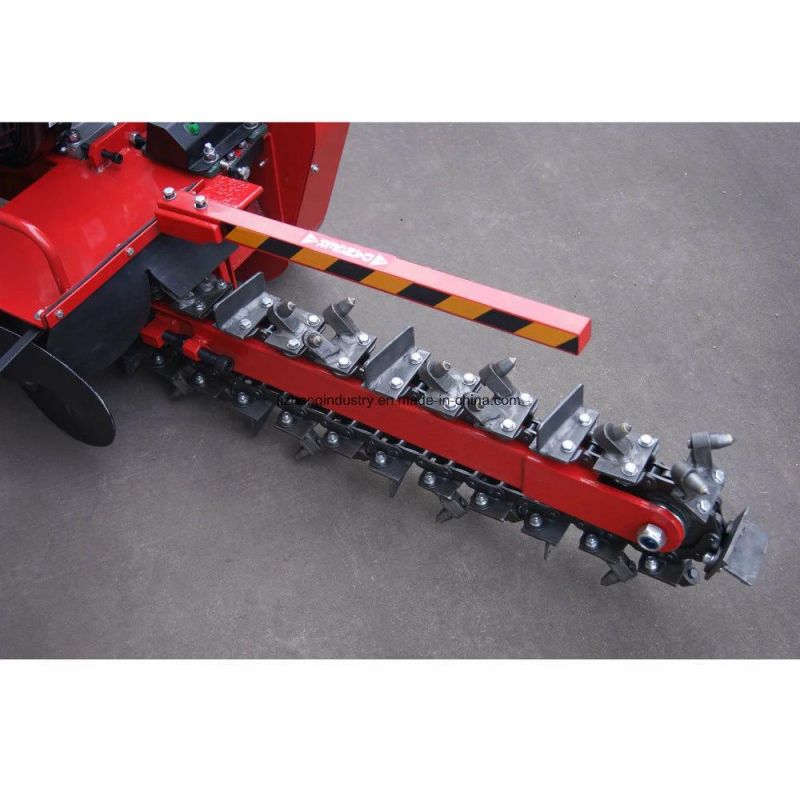 15HP 600mm Digging Trencher, Agriculture Machine Trencher, Mini Power Trencher
