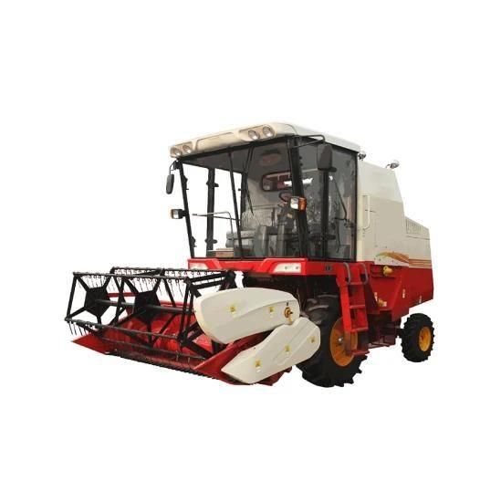China Made Wheel Combine Harvester Ge80 for Wheat Harvesting