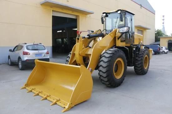 China 2.8t Rated Load Loader 928 with Standard Bucket, Grain Bucket and Wood Grabber