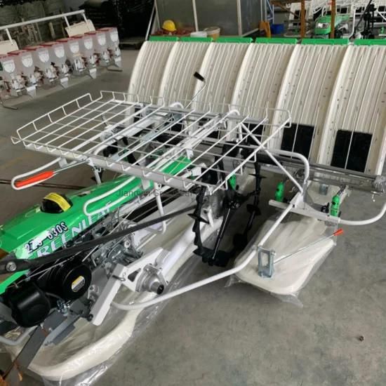 6 Rows 4 Rows Walking Type Paddy/Rice Transplanter Machine with YAMAHA Engine