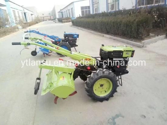 Hot Sale Good Quality 10HP 12HP 18HP 20HP Two Wheel Walking Tractor with Different ...