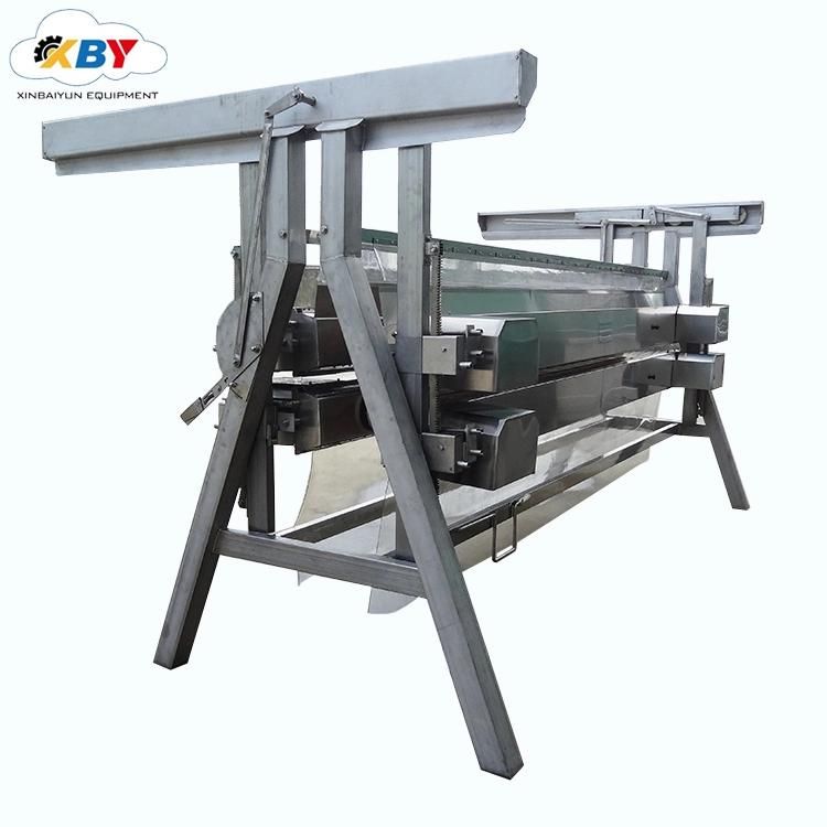 Horizontal Flat Hair Removal Machine/Defeather Machinery for Poultry/Turkey.