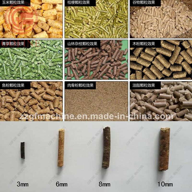 Chicken Cattle Livestock Poultry Pig Animal Feed Pellet Making Line