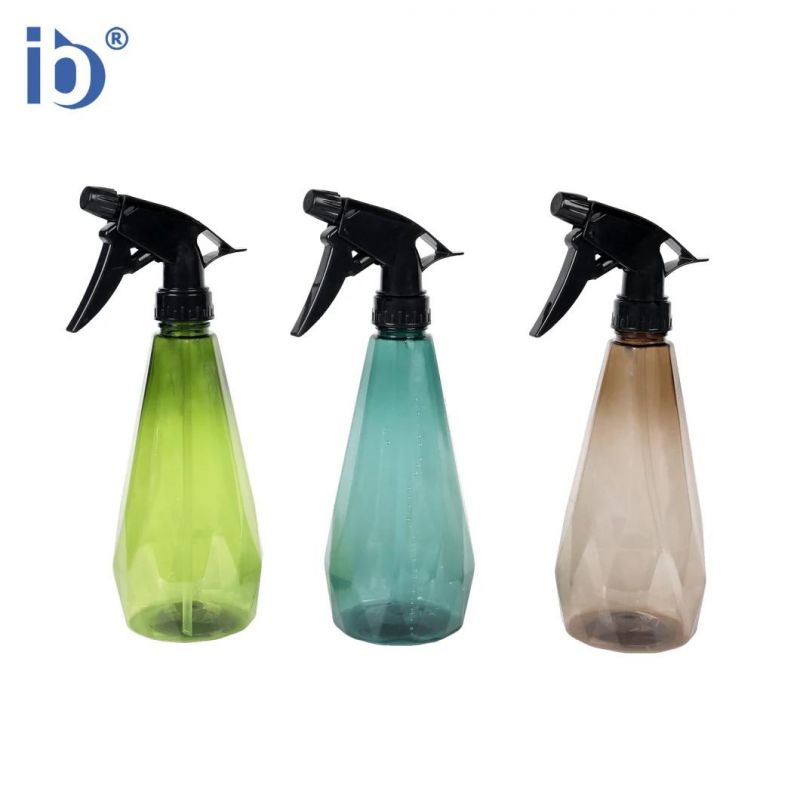 Garden Usage Large Capacity Green/Blue/Brown Clear Plastic Pump Spray Bottle Plastic Pump Bottle