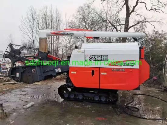 Agricultural Machinery Kubota Brand Second Hand Used Combine Harvester