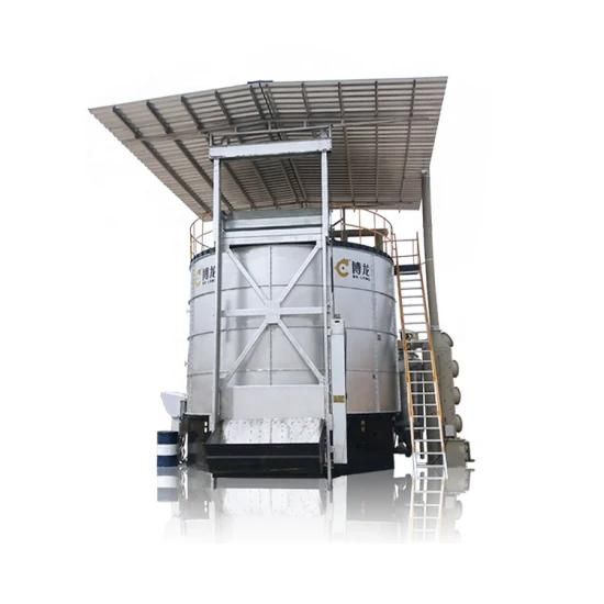 All-Stainless Steel Organic Fertilizer Fermentation Tank Processing Poultry Manure Storage ...
