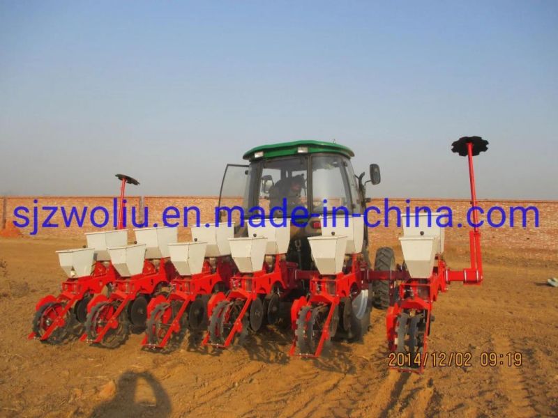 Tractor-Mounted 6 Rows Corn, Maize, Soy, Precise Planter, Farm Planter,