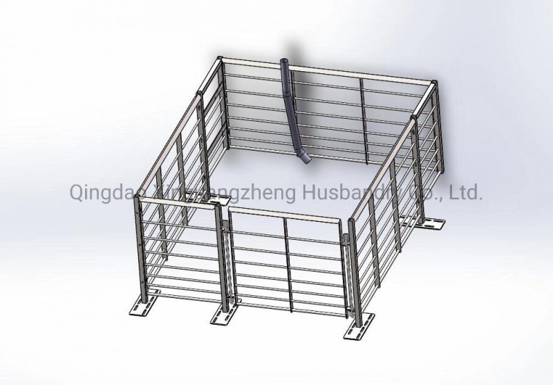 Big Size Pig Breeding Steel Fence Made of Hot-Dipped Galvanized Steel Sheet