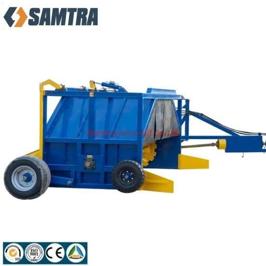 Tractor Towable Compost Turning Machine Sale for Germany, Tractor Mounted Withdrow Turner ...