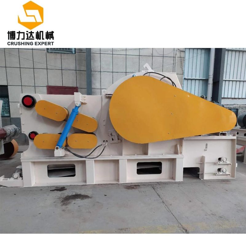 15-25t/H Big Chipping Shredder Crusher Large Forest Professional Electric Industrial Tree Branch Log Pallet Drum Industrial Wood Chipper with Best Price