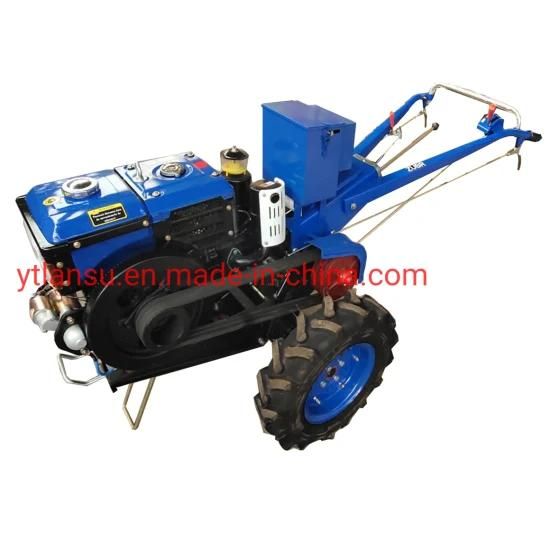 Good Quality 15HP Two Wheel Walking Tractor Hand Tractor on Sale