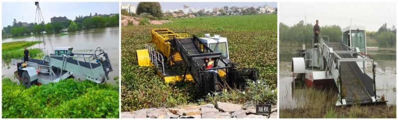 Pakistan One-Man-Operated Hydraulic Full Automatic Aquatic Weed Harvester