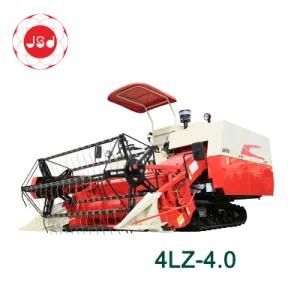 4lz-4.0 80L Small Tank Rice Wheat Combine Harvester with Import Part