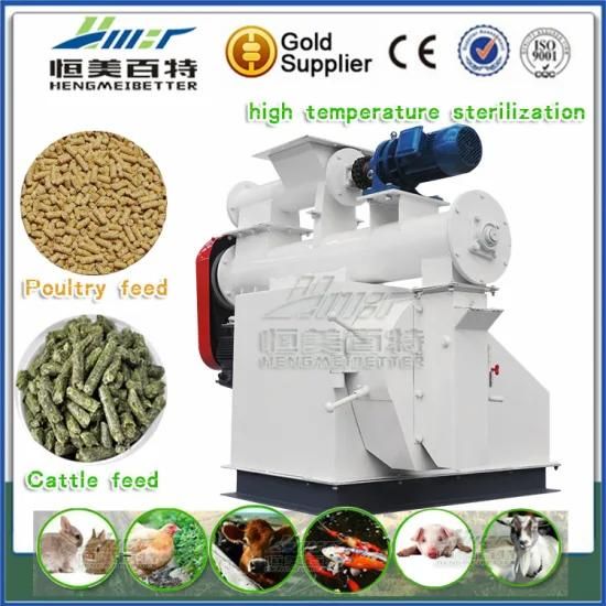 Hot Style 1 Ton Per Hour Animal Poultry Feed Pellet Press Machine