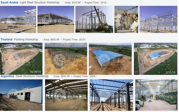 The Steel Structure Processing Workshop Warehouse