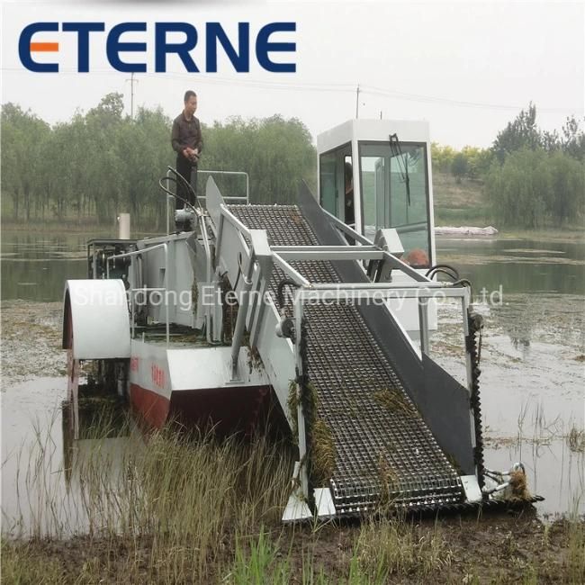 High Efficient Semi Automatic Weed Harvester Equipment