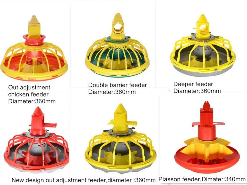 Chicken Feeder Automatic Poultry Equipment Broiler Waterer Feeder