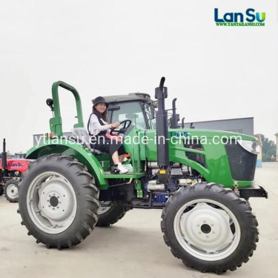 Agricultural CE China Low Cost Farm 4X4 Wheel Tractor Price
