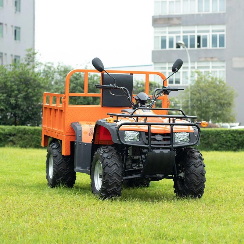 China 7tyl-300 4WD Front and Rear Axle Drive Farm ATV with Trailer