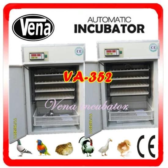 Fully Automatic Commercial Industrial Incubator for 352 Eggs