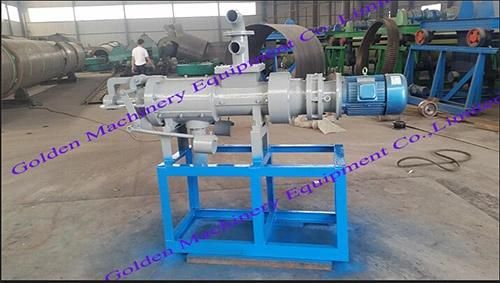 Poultry Dung China Manure Solid Liquid Separator Extruder Machine