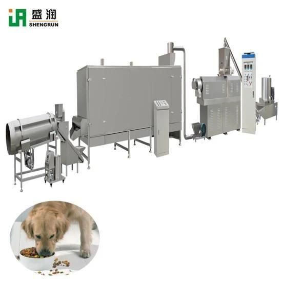 Energy Saving Animal Food Making Machine Extruder Dog Food Production Line