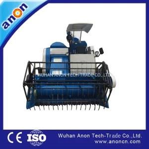 Anon High Quality Long Working Time Paddy Mini Combine Harvester Grain Tank Harvester