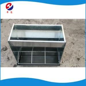 Stainless Steel Trough /Pig Feeder/Double-Side Feeder for Nursery Room Fattening Room