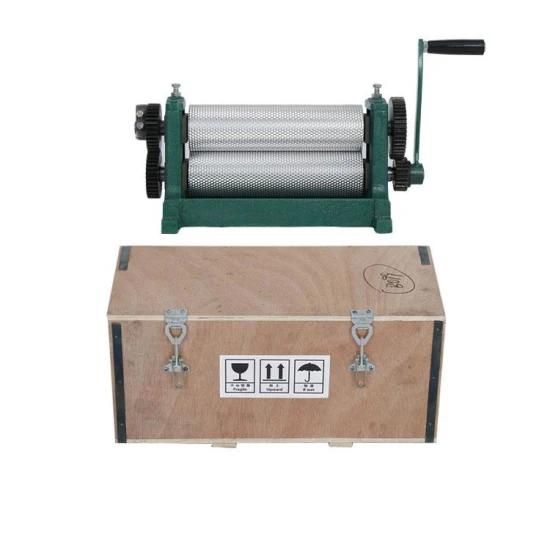 Factory Supply Manual and Full Automatic Electric Embossing Comb Roller Machine Beeswax ...