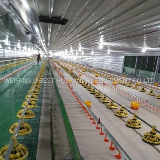 Fast Delivery Tunnel Ventilated Poultry Closed House Farm Shed Design Philippines