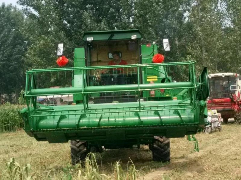 John Deere Corn Wheat Harvester