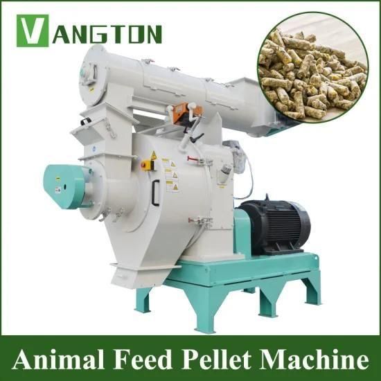 1-20t/H Stainless Steel Chicken Livestock Cattle Pig Fish Poultry Feed Pellet Making ...