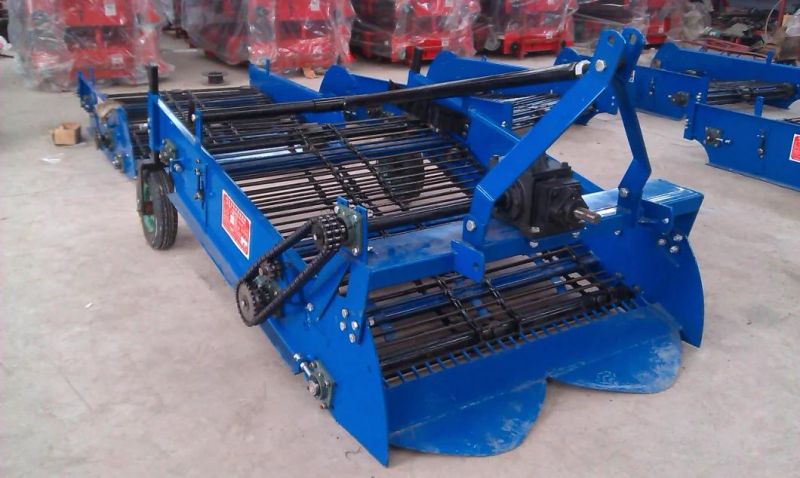 High Efficiency of 2 Rows Potato /Sweet Potato, Garlic Harvester, Agricultural Machinery