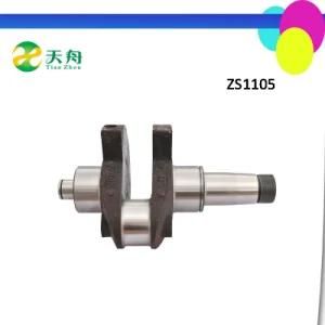 Forged Steel Engine Zs1105 Crankshaft Price for Tractor Engine