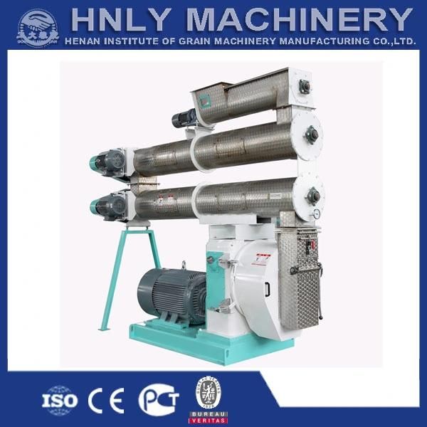 Ce Approved Engineer Overseas Service Automatic Feed Pellet Machine