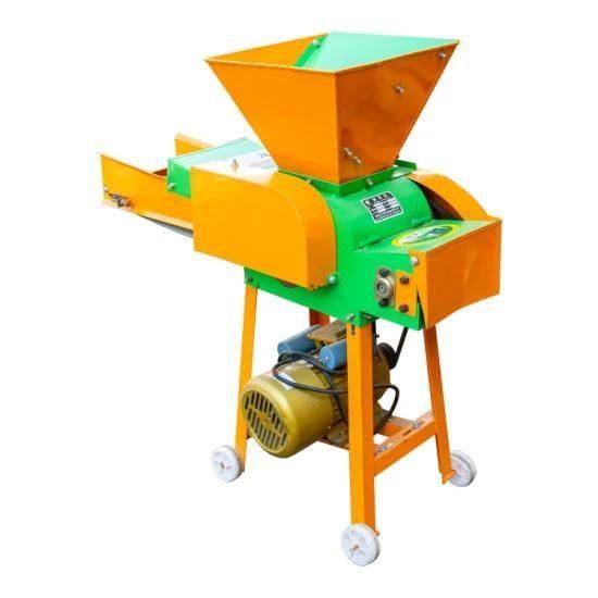 Hot Sale Mini Chaff Cutter Machine for Animal Feed Processing Poultry Farm Machinery Straw ...